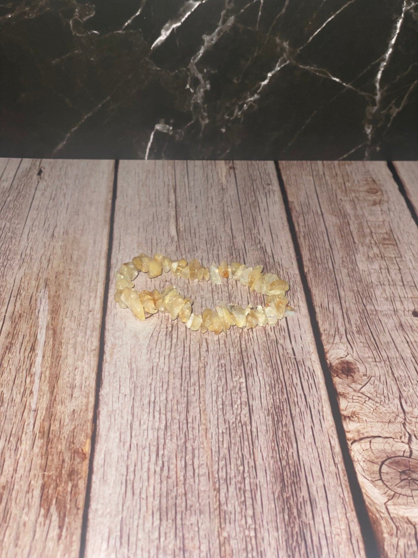Citrine Chip Bracelet