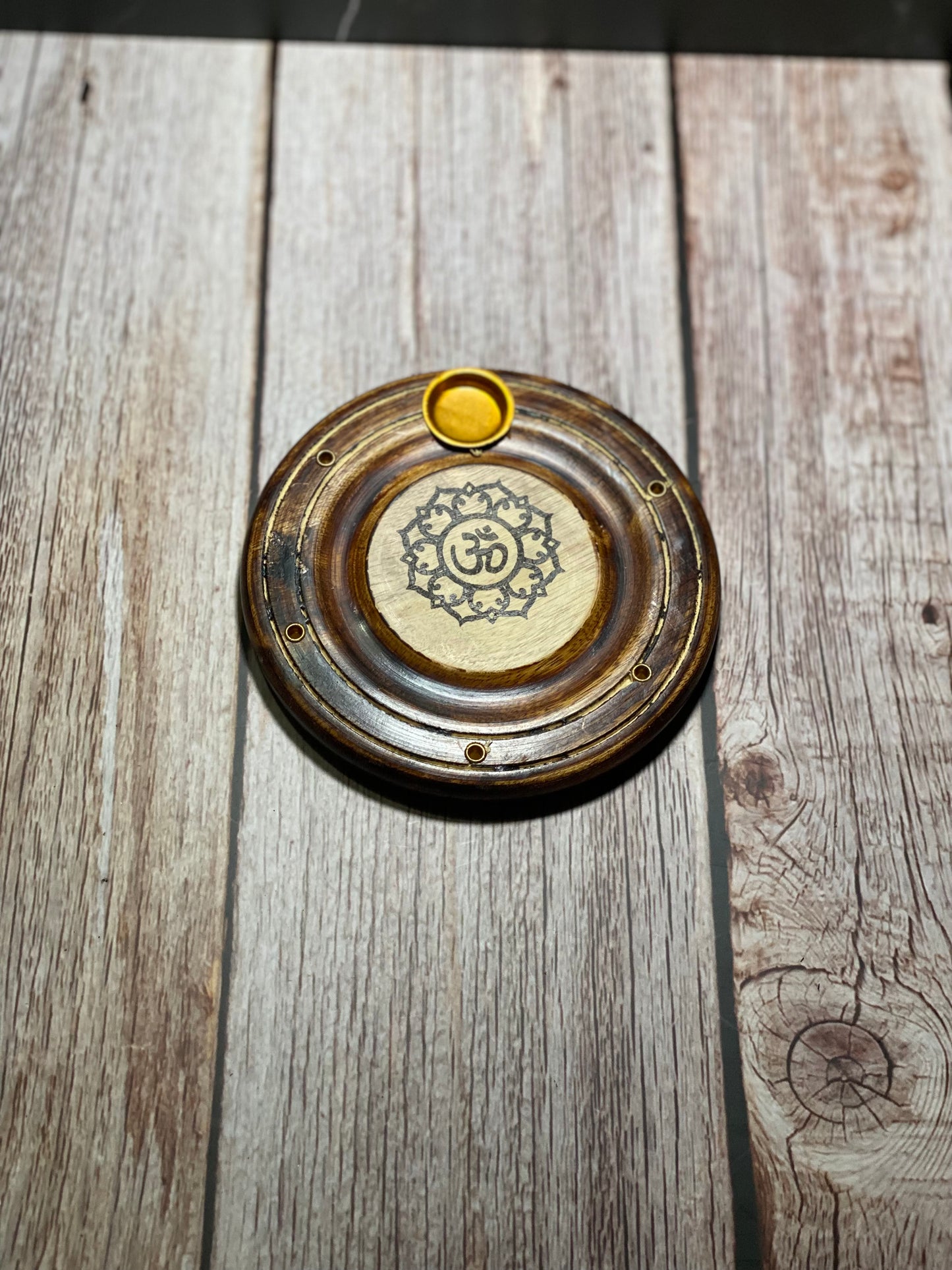 Incense Holder “Lotus Om”