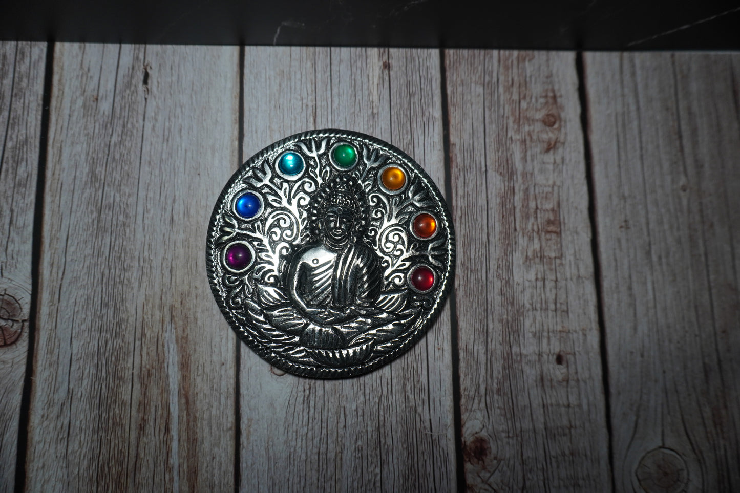 7 Chakra Buddha Incense Holder