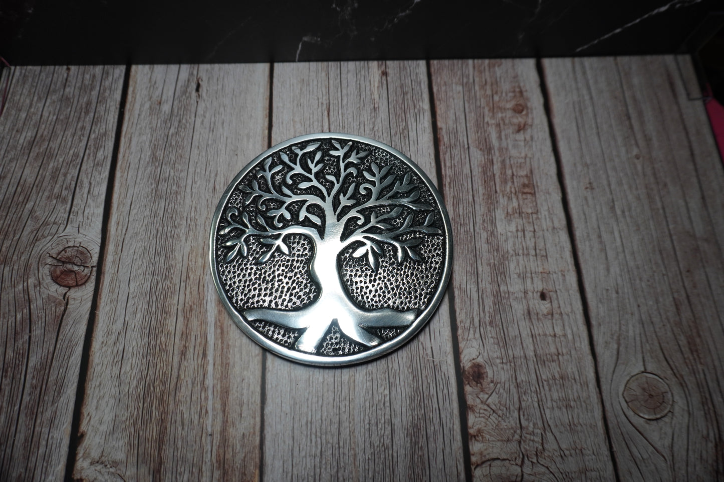 Tree of Life Round Incense Holder