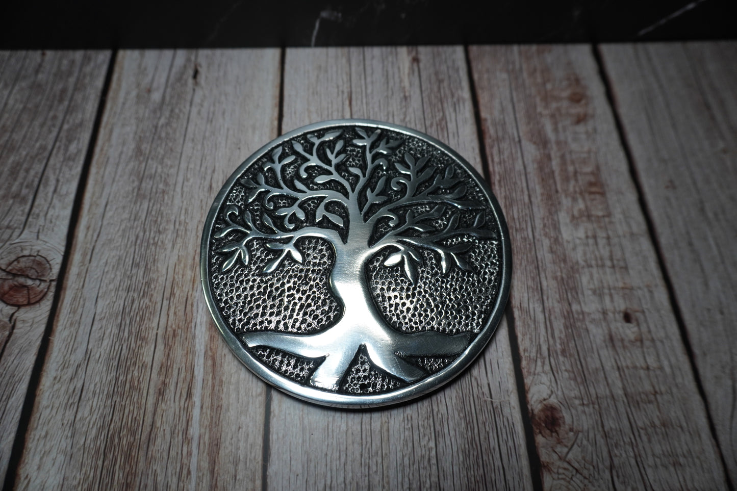 Tree of Life Round Incense Holder