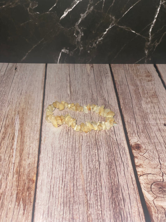 Citrine Chip Bracelet