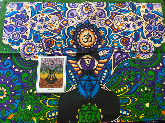 7 Chakras Tapestry