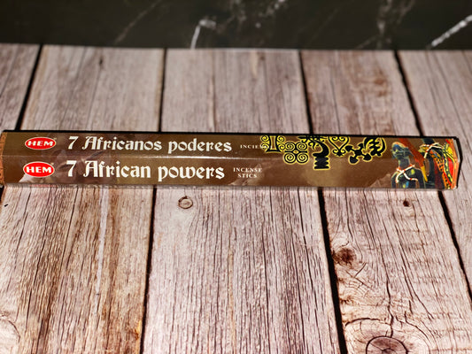 7 African Powers Incense