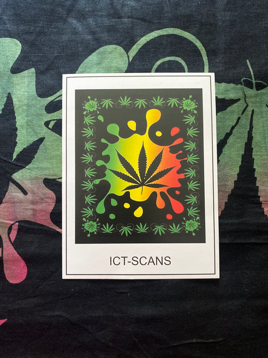 Canna Splash Tapestry