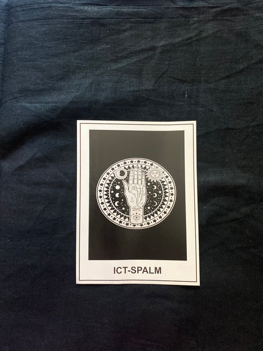 Black & White Palm Tapestry