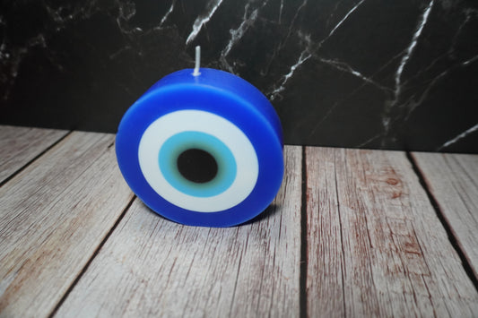 Evil Eye Candle (Round)